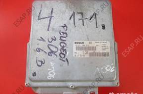 БЛОК УПРАВЛЕНИЯ PEUGEOT 307 1.6 B 0261200676