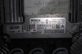 БЛОК УПРАВЛЕНИЯ PEUGEOT 307 1.6 HDI   0281011863