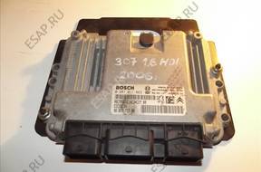 БЛОК УПРАВЛЕНИЯ PEUGEOT 307 1.6 HDI 2006 год 0281011863
