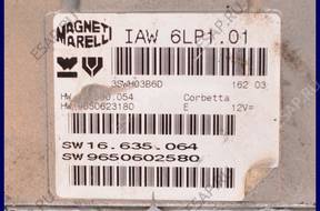 БЛОК УПРАВЛЕНИЯ   PEUGEOT 307 1.6 IAW6LP1.01