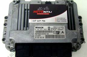 БЛОК УПРАВЛЕНИЯ PEUGEOT 307 1.6HDI  0281011863 9659342280