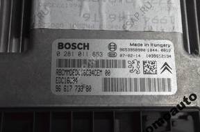 БЛОК УПРАВЛЕНИЯ PEUGEOT 307 1.6HDI 90KM