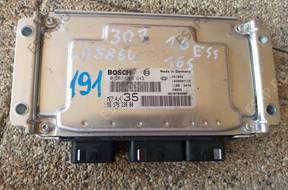 БЛОК УПРАВЛЕНИЯ PEUGEOT 307 16V 0261206943 9657823880