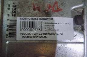 БЛОК УПРАВЛЕНИЯ , PEUGEOT 307 2,0 NR:0281010779