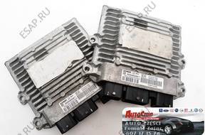 БЛОК УПРАВЛЕНИЯ PEUGEOT 307 2.0 5WS40045B-T SW9650517980