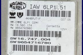 БЛОК УПРАВЛЕНИЯ   PEUGEOT 307 2.0 B IAW6LP1.51