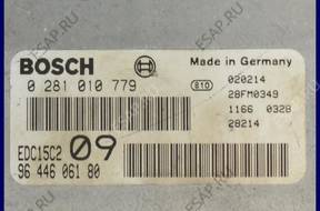 БЛОК УПРАВЛЕНИЯ   PEUGEOT 307 2.0 HDI 0281010779