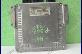 БЛОК УПРАВЛЕНИЯ   PEUGEOT 307 2.0 HDI 0281011248