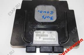 БЛОК УПРАВЛЕНИЯ PEUGEOT 307 2.0 HDI 0281012140