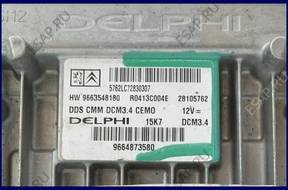 БЛОК УПРАВЛЕНИЯ PEUGEOT 307 2.0 HDI R0413C004E 9664873580