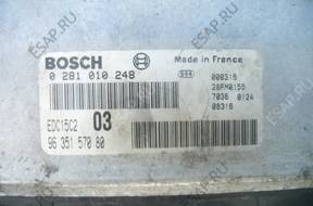 БЛОК УПРАВЛЕНИЯ PEUGEOT 307 406 2.0 HDI   ДВИГАТЕЛЕМ