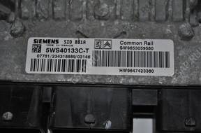 БЛОК УПРАВЛЕНИЯ PEUGEOT 307 5WS40133C-T 9653059580