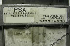БЛОК УПРАВЛЕНИЯ PEUGEOT 307 9641816280 9638442580 БЕЗ КОДА