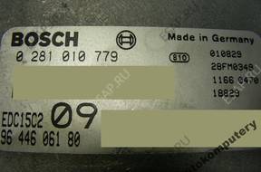 БЛОК УПРАВЛЕНИЯ PEUGEOT 307 9644606180 0281010779 +KOD