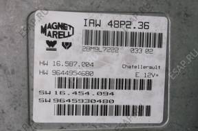 БЛОК УПРАВЛЕНИЯ  PEUGEOT 307 9644954680 SW9645930480