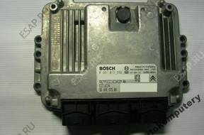 БЛОК УПРАВЛЕНИЯ PEUGEOT 307 9664257580 0281013332 +KOD