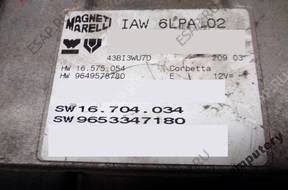 БЛОК УПРАВЛЕНИЯ PEUGEOT 307 iaw6lpa.02 9653347180 БЕЗ КОДА