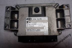 БЛОК УПРАВЛЕНИЯ PEUGEOT 307 iaw6lpb 9663318680 БЕЗ КОДА