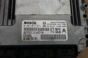 БЛОК УПРАВЛЕНИЯ Peugeot 307   КОМПЛЕКТ 1,6 HDI