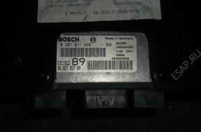 БЛОК УПРАВЛЕНИЯ PEUGEOT 307 SW 2,0 HDI  ДВИГАТЕЛЕМ