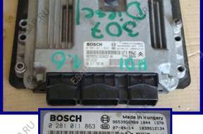 БЛОК УПРАВЛЕНИЯ PEUGEOT 307 SW 2007 год.  1.6 HDI