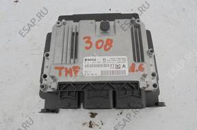 БЛОК УПРАВЛЕНИЯ PEUGEOT 308 1,6THP 9663193680 0261201506