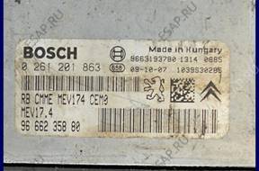 БЛОК УПРАВЛЕНИЯ   PEUGEOT 308 1.6 0261201863