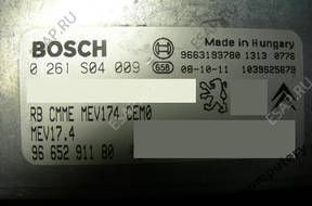 БЛОК УПРАВЛЕНИЯ PEUGEOT 308 1.6 9665291180 0261s04009