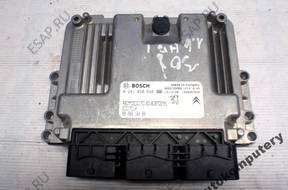 БЛОК УПРАВЛЕНИЯ PEUGEOT 308 1.6HDI 9808016480 0281030548