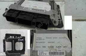 БЛОК УПРАВЛЕНИЯ   PEUGEOT 308 3D 1.6 HDI 90 KM