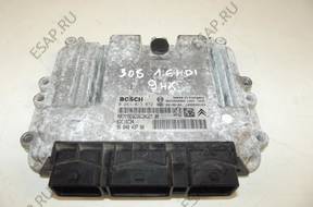 БЛОК УПРАВЛЕНИЯ PEUGEOT 308   ДВИГАТЕЛЕМ 0281013872