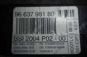 БЛОК УПРАВЛЕНИЯ PEUGEOT 308 T7   BSI 9663798180