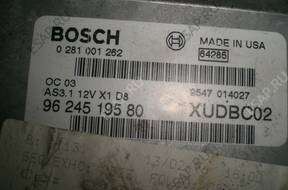 БЛОК УПРАВЛЕНИЯ PEUGEOT 406 1,9 0281001262 0 281 001 262
