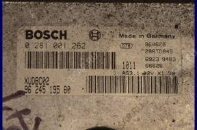 БЛОК УПРАВЛЕНИЯ   PEUGEOT 406 1.9 TD 0281001262