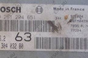 БЛОК УПРАВЛЕНИЯ Peugeot 406 2.0 16v   ДВИГАТЕЛЕМ