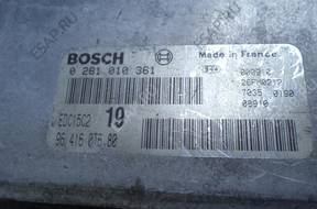 БЛОК УПРАВЛЕНИЯ PEUGEOT 406 2.0 HDI 0281010361