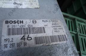 БЛОК УПРАВЛЕНИЯ PEUGEOT 406 2.0 T 0261204656