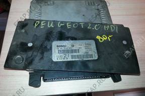 БЛОК УПРАВЛЕНИЯ PEUGEOT 406 2.0HDI 0281010363