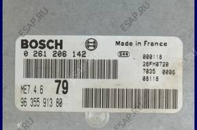 БЛОК УПРАВЛЕНИЯ   PEUGEOT 406 3.0 V6 0261206142