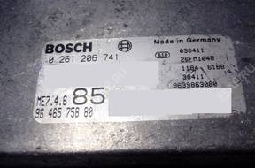 БЛОК УПРАВЛЕНИЯ PEUGEOT 406 3.0 V6 9646575880 0261206741