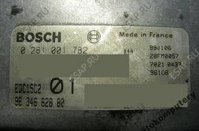 БЛОК УПРАВЛЕНИЯ PEUGEOT 406 9634662880 0281001782 +KOD