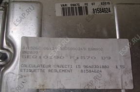 БЛОК УПРАВЛЕНИЯ   PEUGEOT 406 EDC15 D9A7C 2.0 HDI