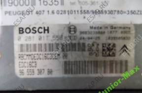 БЛОК УПРАВЛЕНИЯ , PEUGEOT 407 1,6 0281011558