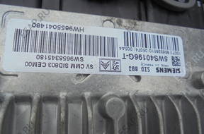 БЛОК УПРАВЛЕНИЯ PEUGEOT 407 2,0 HDI 05 год, 9658345180