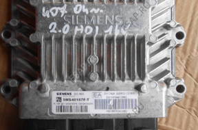 БЛОК УПРАВЛЕНИЯ PEUGEOT 407 2,0 HDI 16V 5WS40167F-T