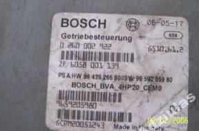 БЛОК УПРАВЛЕНИЯ PEUGEOT 407 2.0 HDI 0260002922 9659205980