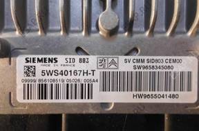 БЛОК УПРАВЛЕНИЯ PEUGEOT 407 2.0HDI 136KM 5WS40167H-T