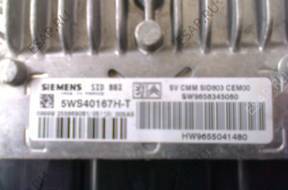БЛОК УПРАВЛЕНИЯ PEUGEOT 407 2.0hdi    5WS40167H-T