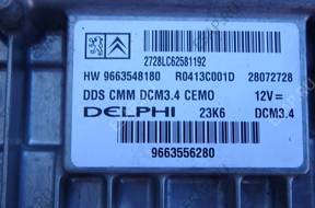БЛОК УПРАВЛЕНИЯ PEUGEOT 407 DELPHI 9663556280 9661682580