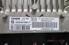 БЛОК УПРАВЛЕНИЯ Peugeot 407   ДВИГАТЕЛЕМ 5WS40196GT